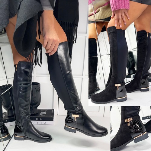 New womens zip knee high - new,