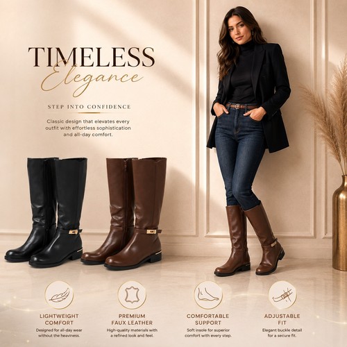 Womens knee high - womens, boots
